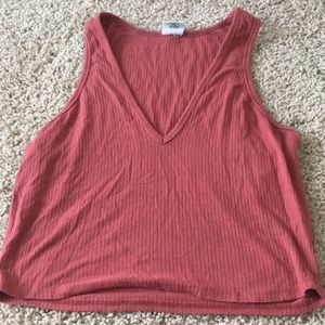 Cropped tank top